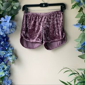 Velvet Shorts